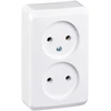 Schneider Electric 2-laiko lizdas b / w 16A IP20 balta GWN-220P - WDE001040