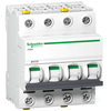 Schneider Electric IC60H perjungiklis 4P 50A C (A9F07450) charakteristikos