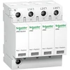 Schneider Electric Schneider Viršįtampių ribotuvas Kl. D 4P 8k A su papildomu kontaktu iPRD -8R-8kA-350V-3PN (A9L08601)