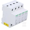 Schneider Electric Viršįtampių iškroviklis iPRD1 12.5R-T12-3N 3+1 polių T1+T2 B+C 12.5kA su kontaktu A9L16482