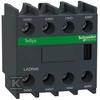 Schneider Electric Schneider Minkštas kontaktas 4Z priekyje, montavimas LADN40
