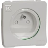 Schneider Electric Mureva Style Socket mechanizmas 2P+PE besriegiai gnybtai balti IP55 MUR39133