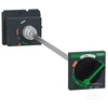 SCHNEIDER ELECTRIC Forlænget drejegreb, ComPacT NSX 100/160/250, sort greb, aksellængde 185 til 600 mm, IP55