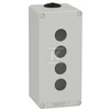 Schneider Electric Schneider Harmony XAP Control box, tuščia, pilka, 4 skylių, XAPD3504