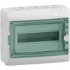 Schneider Electric SCHNEIDERE Hermetinis skirstomasis skydas Schneider Mureva / d. Kaedra 1x12 IP65 UV MRV-1-12-NT-T 13431 paviršinės permatomos durys.