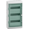 Schneider Electric SCHNEIDERE Hermetinis skirstomasis įrenginys Schneider Mureva / d. Kaedra 3x12 IP65 UV MRV-3-12-NT-T 13435 paviršinės permatomos durys.