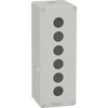 Schneider Electric Harmony XAP Control pakabukas tuščias pilkas 6 skylių XAPD4506