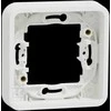 Schneider Electric Mureva Styl Įleidžiamas pagrindas 1x baltas MUR39107