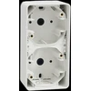 Schneider Electric Mureva Styl Wall pagrindas 2x vertikalus baltas MUR39912