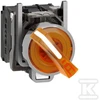 Schneider Electric 22mm oranžinis jungiklis 1Z 1R be grįžimo (XB4BK125B5)