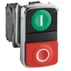 Schneider Electric Valdymo mygtukas 22mm dvigubas raudonas / žalias su grįžimu 1Z 1R (XB4BL73415)