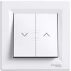 Schneider Electric Baltas aklas mygtukas - EPH1300121
