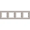 Schneider Electric 4 kartus horizontalus bronzos rėmelis (EPH5800469)