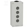 Schneider Electric Harmony XAP Control pakabukas, tuščias, pilkas, 4 skylutės, XAPD3204