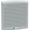 Schneider Electric Schneider ClimaSYS 230V 165m3 / h ventiliatorius su oro išleidimo grotelių ir G2 filtras (NSYCVF165M230PF)