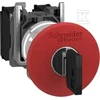 Schneider Electric saugos mygtukas 22 mm 1NO 1R IP66 raktas (XB4BS9445)
