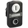 Schneider Electric ZB5, Mygtukas, Baltas, Integruotas LED, IP66, IK05, 23 g