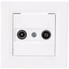 Schneider Electric RTV antenos lizdas galutinis 1dB balta - EPH3300121