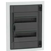 Schneider LVSXP213 PrismaSeT XS 2x13 PSXS-2-13-PT-P skirstomieji įrenginiai, įleidžiami į žemę, skaidrios durys, IP40 IK09 LVSXP213