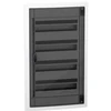 Schneider LVSXP418 PrismaSeT XS 4x18 PSXS-4-18-PT-P skirstomieji įrenginiai, įleidžiami į žemę, skaidrios durys, IP40 IK09 LVSXP418