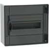 Schneider LVSXR113 PrismaSeT XS 1x13 PSXS-1-13-NT-P skirstomasis skydas, montuojamas paviršiuje, skaidrios durys, IP40 IK09 LVSXR113
