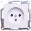 Schneider Electric Pluch-lizdas vienas rainelės žemės balta (MTN2500-0325)