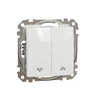 Schneider SDD111104 Sedna dizainas ir elementai Aklų jungiklis baltas SDD111104