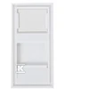 Securitynet ADAPTERIS 22.5X45 RJ45 KEYSTO MODULIMS