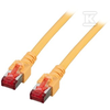„Securitynet“ jungiamasis laidas RJ45 S/FTP 6 LSZH geltonas 0.5