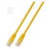 Securitynet Apsaugos tinklas PATCHCORD RJ45 U/UTP 5E PVC CCA ŻÓŁ 3