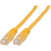 Securitynet PATCHCORD RJ45 U/UTP 6 PVC CCA ŻÓŁ 2