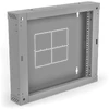 Galinė dalis 100 mm (atverčiama/sulankstoma) dviejų sekcijų spintelėms SW-6U-600-450-01-S, pilka ALANTEC
