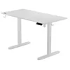 SENSE7 elektrinis stalas Nojo 120x60 Baltas