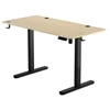 SENSE7 elektrinis stalas Nojo 120x60 Juodas Pine