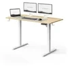 SENSE7 NOJO LIGHT Darbastalis balta pušis / elektriškai reguliuojamas aukštis / 120 x 60 cm / keliamoji galia 70 kg