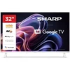 Sharp LC-32HF2265EW 81,3 cm (32") HD išmanusis televizorius su Wi-Fi, baltas