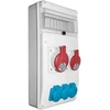 Pawbol Modulinis skydas R-BOX B.SLIM-10S-7BR-S, 10 mod. 16/32A IP44