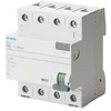 Siemens Liekamosios srovės grandinės pertraukiklis 4P 40A 30mA 400V 10KA tipas F 5SV3344-3