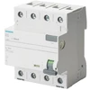 Siemens diferencinis srovės perjungiklis 4P 40A 0.03A A tipo 5SV3344 -6