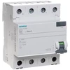 Siemens Diferencinis srovės perjungiklis 4P 40A 0,03A AC tipo (5SV4344-0KL)