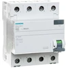 Siemens 5SV4346-0 Liekamosios srovės grandinės pertraukiklis 4P 63A 0,03A Tipas AC 30mA 400V SENTRON 5SV4346-0