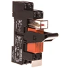 Siemens 2P 2.5A 24V DC sąsajos relė su LED (LZS:RT4A4L24)