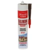 Quantec UNIVERSALUSIS SILIKONAS SUN-310-BR UŽTAISAS 310 ml RUDA WKRĘT-MET KLIMAS