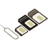 M-Life Oem Nano SIM adapteris 3in1 Juodas
