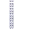 Simet 22210216 12 takelių gnybtų juosta, 2,5 mm2, balta, LTA 12-2,5b 22210216