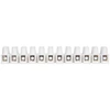 Simet 22310216 12 takelių gnybtų juosta, 4 mm2, balta, LTA 12-4.0b 22310216