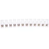 Simet 22316216 Gnybtų kaladėlė 4 mm2 12 takelių, balta LTA 12-4.0Bb 22316216