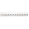 Simet 22512216 Srieginė gnybtų juosta, 12 takelių, 10 mm², balta, LTA12-10 22512216