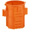 Simet 33008008 Įleidžiamoji dėžutė, ypač gili (80 mm), oranžinė S60GF 33008008 /35 vnt./