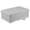 Simet 35270202 Sieninė dėžutė 188x118x68 mm, be halogenų, savaime gęstanti, atspari UV spinduliams, IP67, UL94 V0, N110x180S pilka 35270202